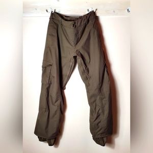 Burton Stow Cargo Pants Snow Pants, Brown Medium